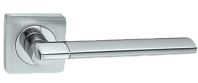 Дверная ручка RENZ мод. Марчелло (матовый хром/хром блест.) DH 57-02 SC/CP