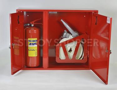 Шкаф пожарный ШПК-315НЗК навесной закрытый красный